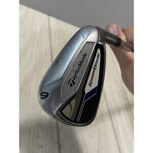 TaylorMade SpeedBlade 9 iron / RH / Stiff Steel ~37.5" Nice Grip